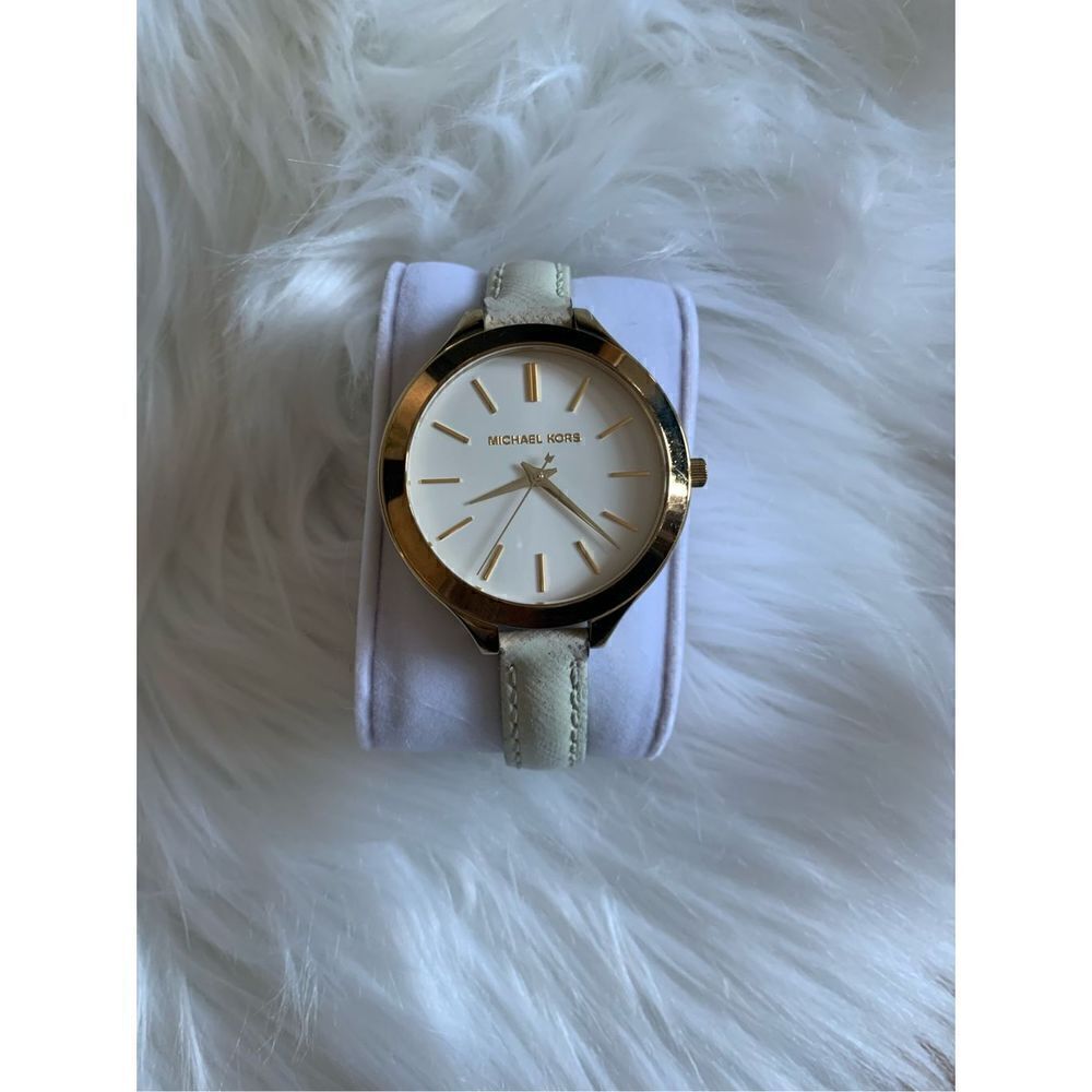 Michael Kors gold watch new battery